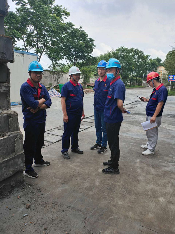公司開展二季度安環(huán)、消防、防汛綜合大檢查