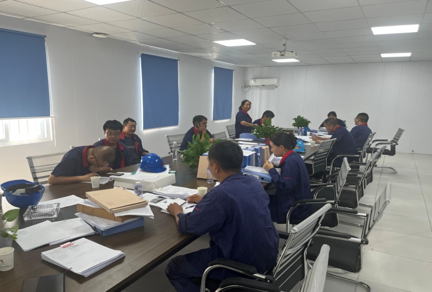 公司開展年度質(zhì)量、環(huán)境、職業(yè)健康安全管理體系內(nèi)審工作